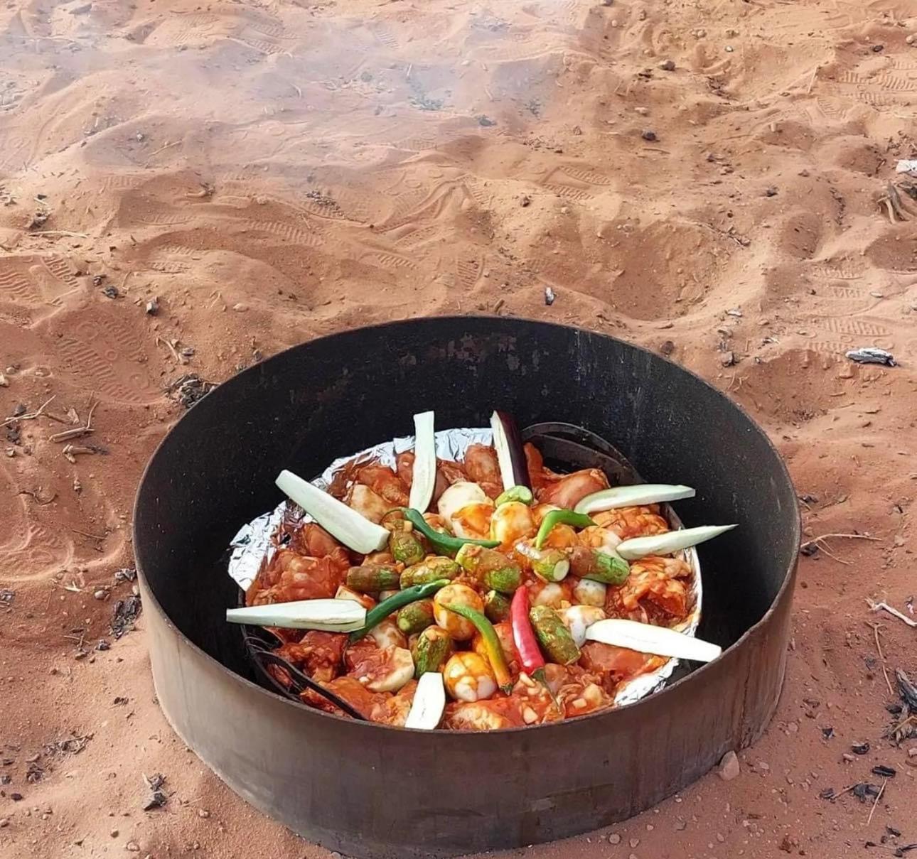 Wadi Rum Sky Camp Exterior photo