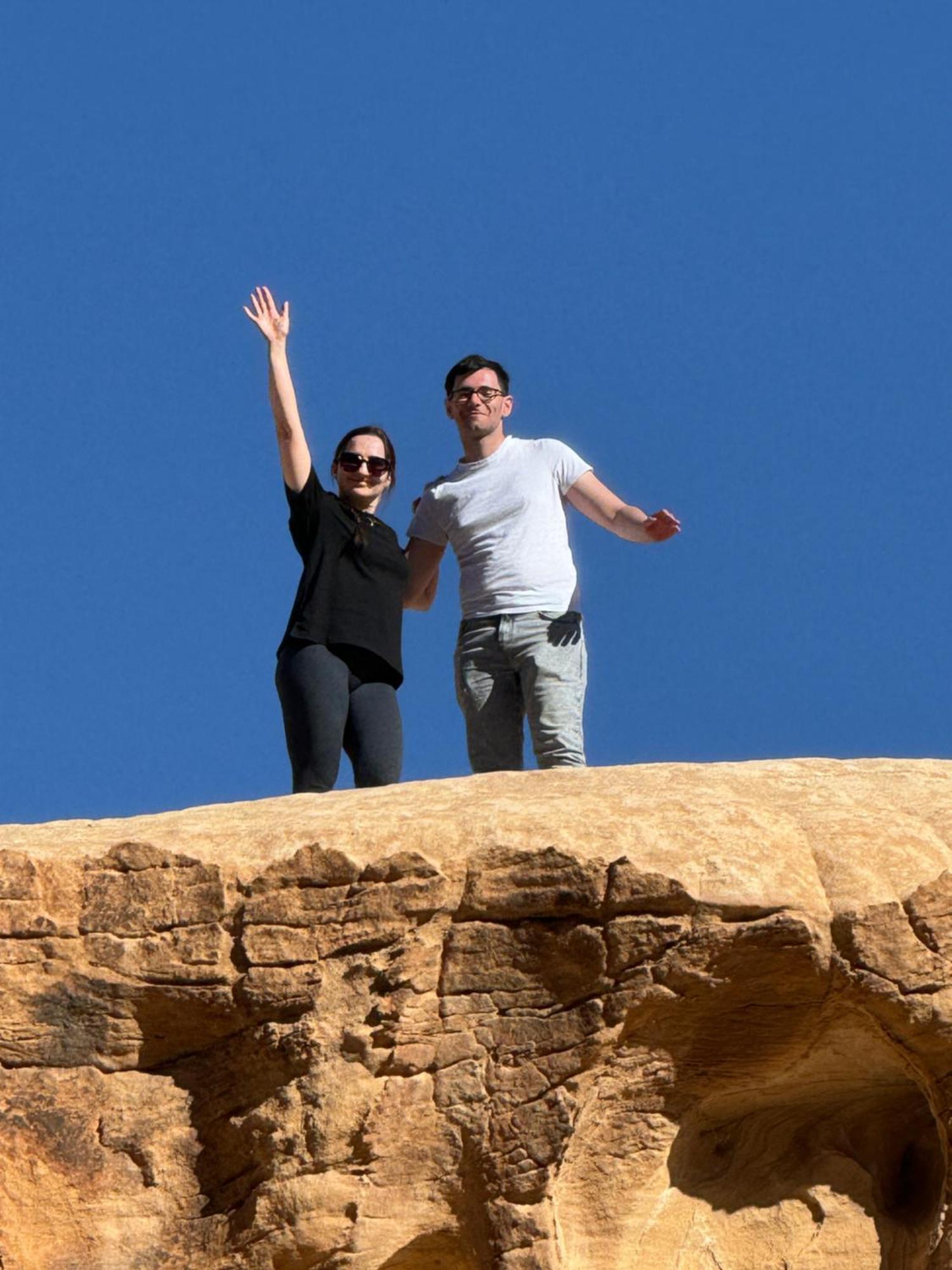 Wadi Rum Sky Camp Exterior photo